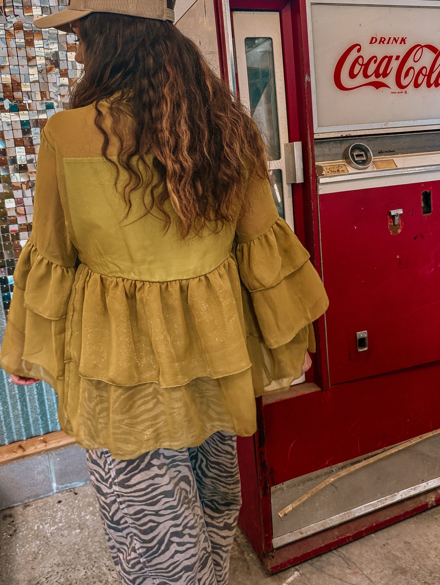 Lady The Brand Lillian Ruffle Top