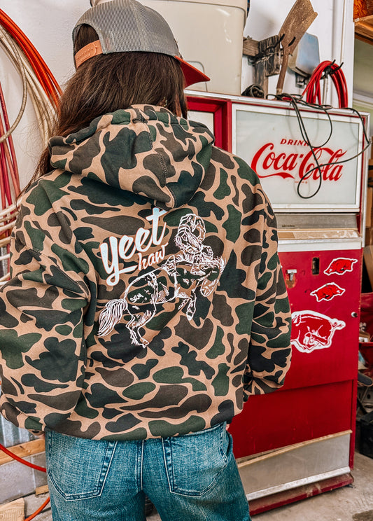 Yeet Haw Camo Hoodie