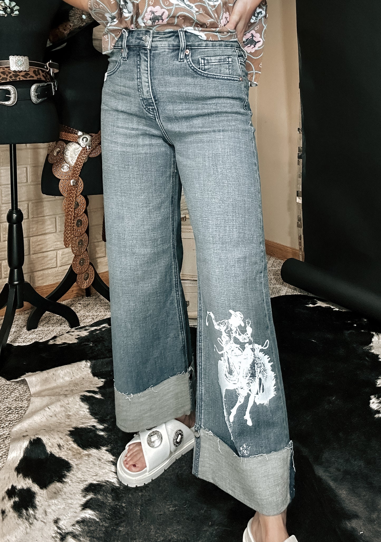 Bronc Cuffed Jeans