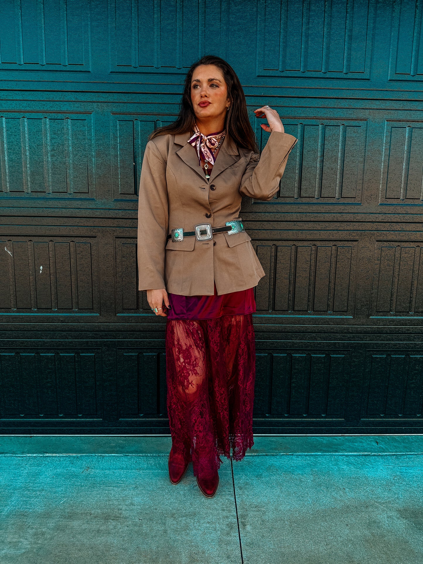 Camel Cowgirl Blazer