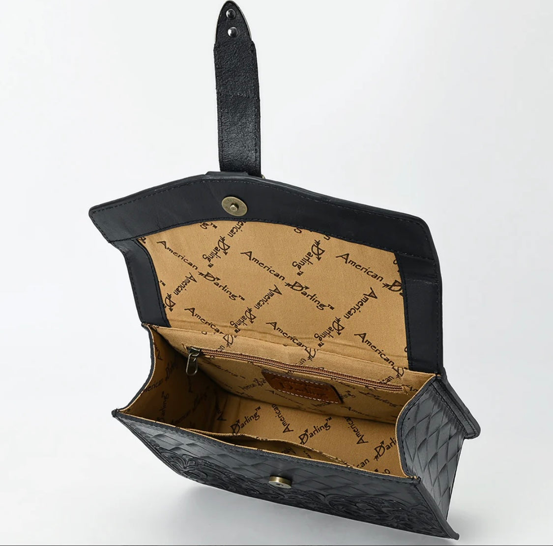 Boujee Cowgirl Tooled Leather Tote