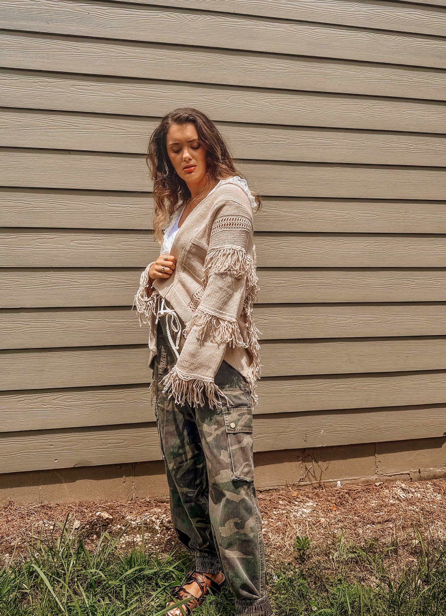 Everything Fringe Cardigan