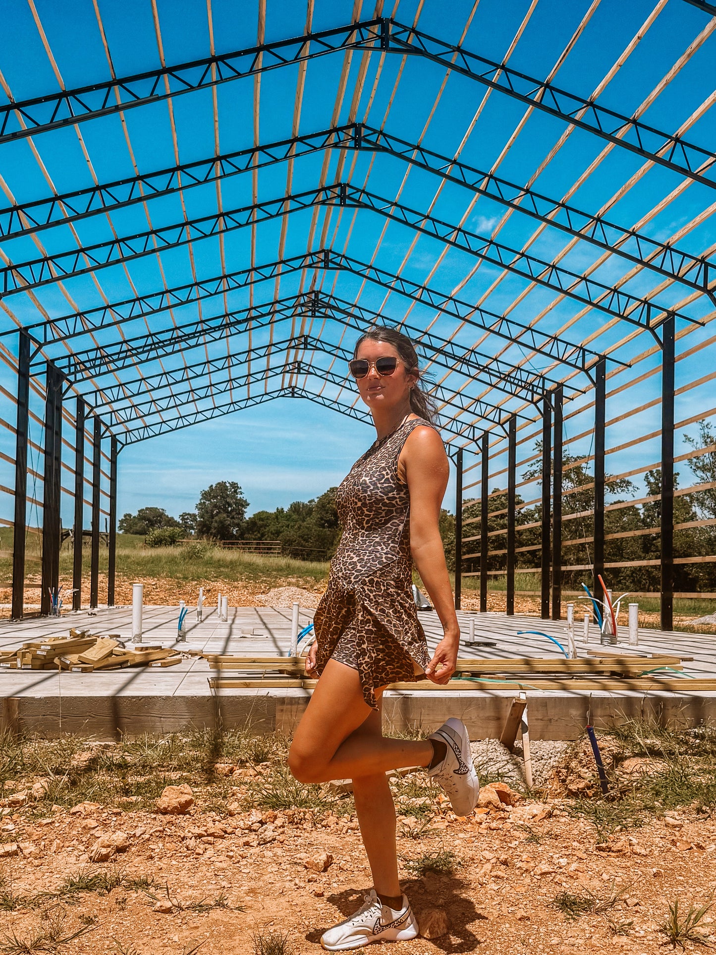 Leopard Tennis Dress