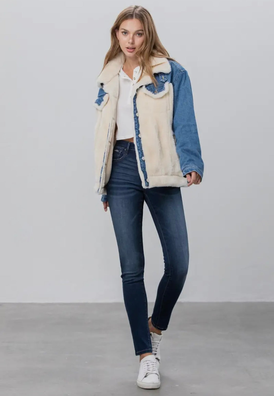 Sherpa Denim Jacket