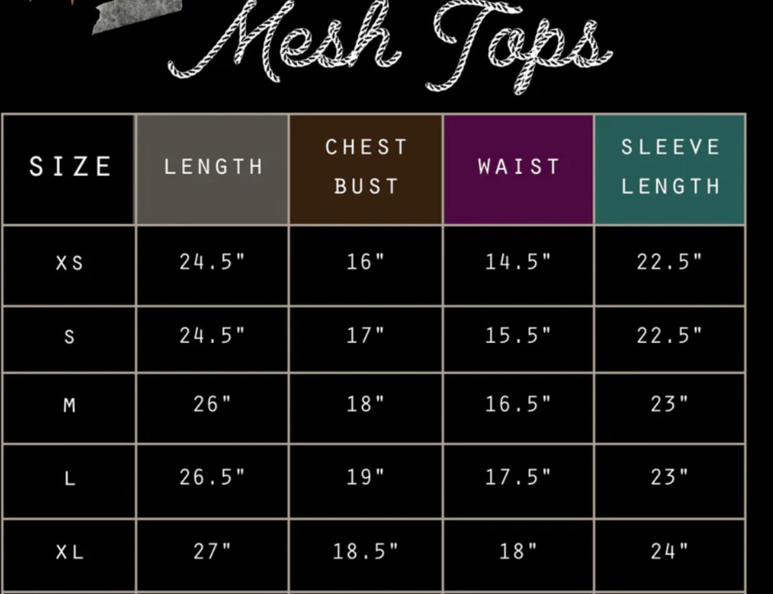 Buck Fifty Mesh Top