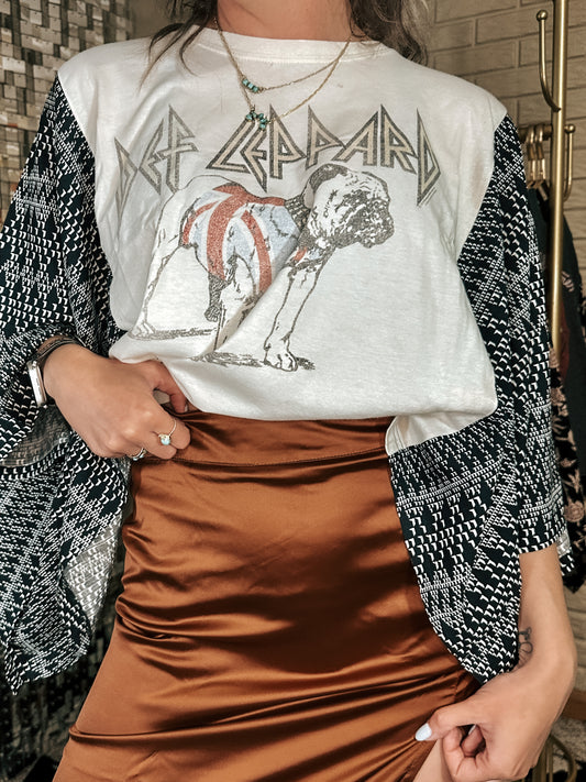 Def Leppard Vintage Bell Sleeve tee