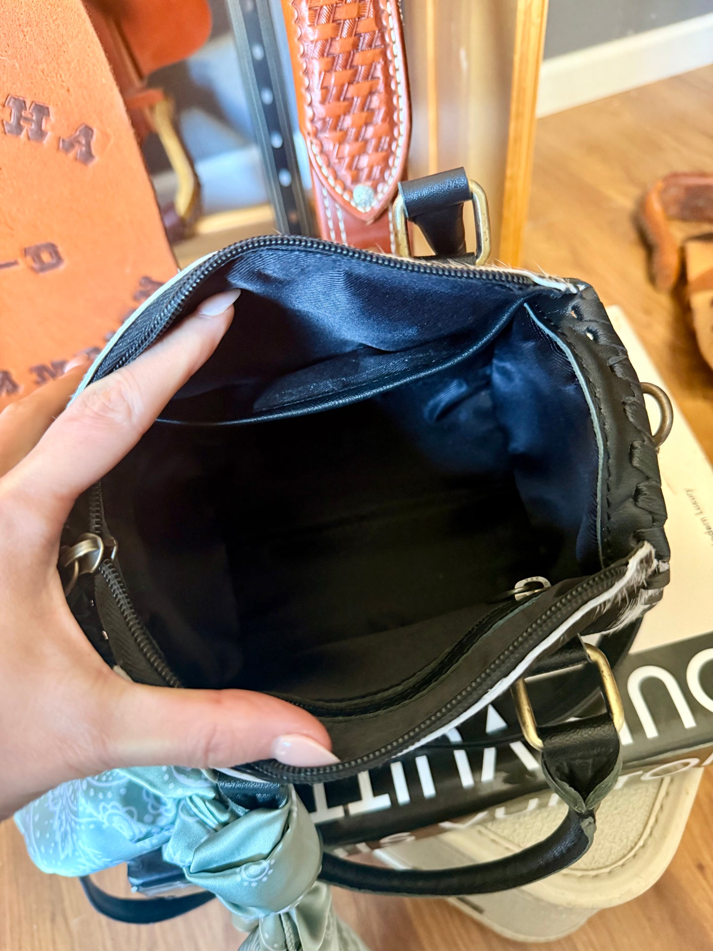 Mini Cowhide Speedy Bag