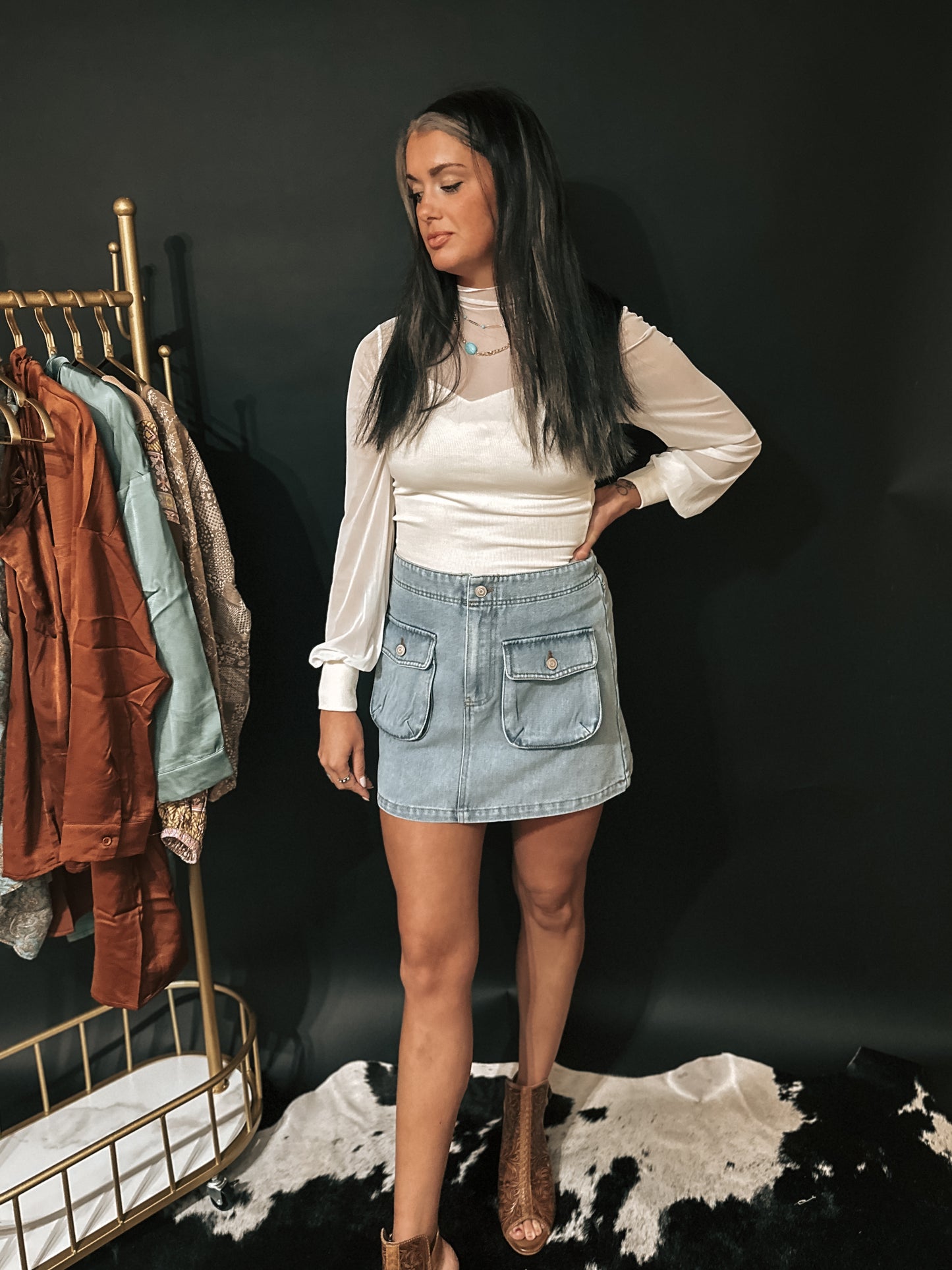 Poppy Pedal Blouse