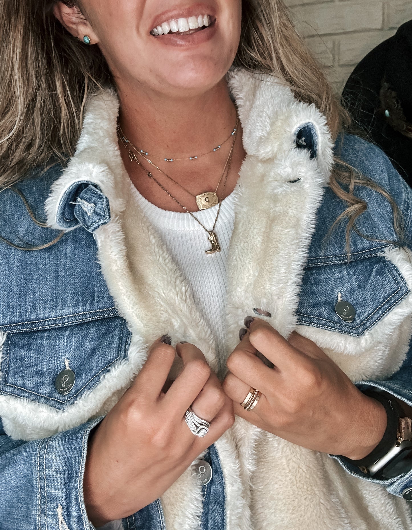 Sherpa Denim Jacket
