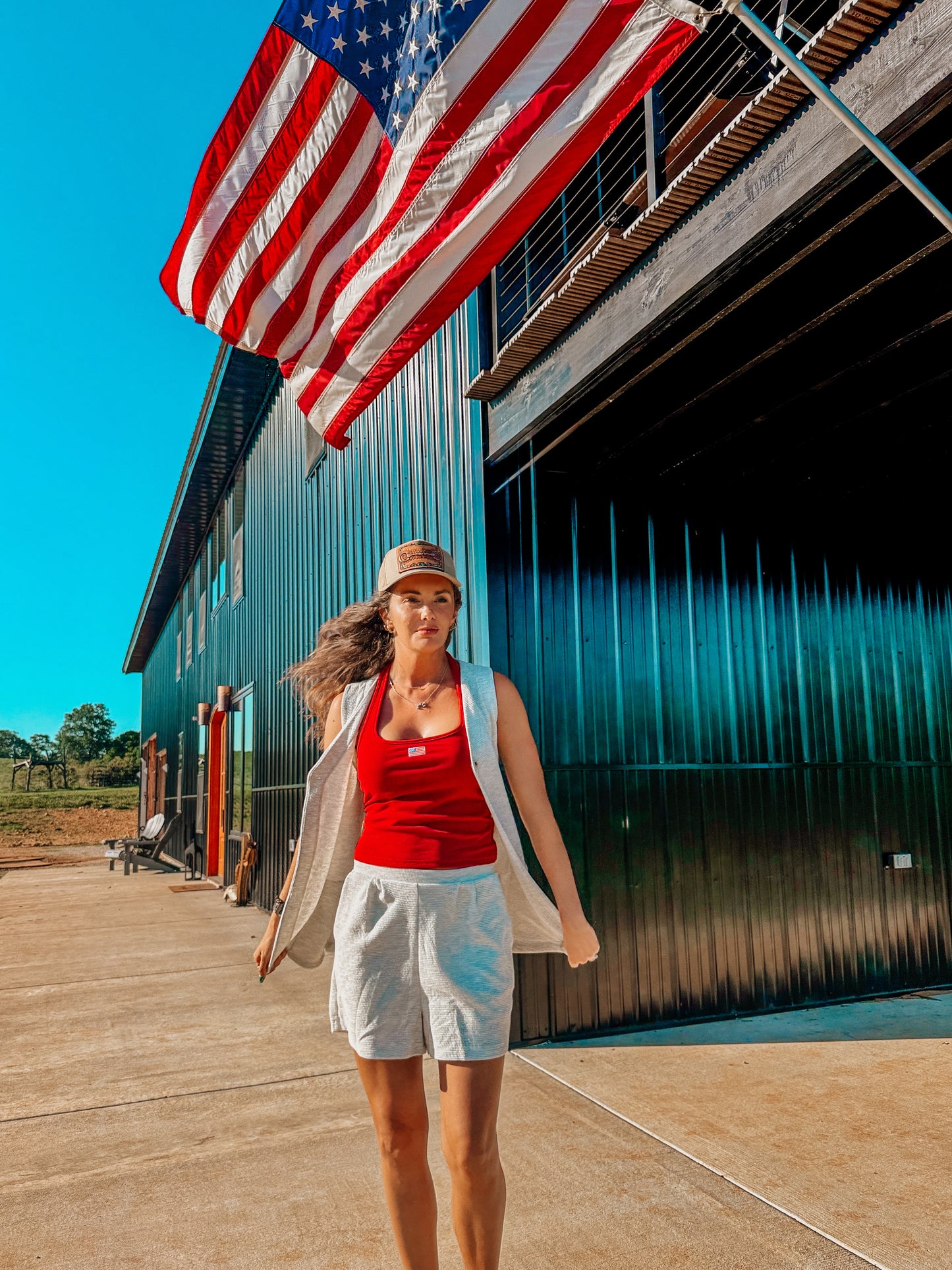 USA Halter Top