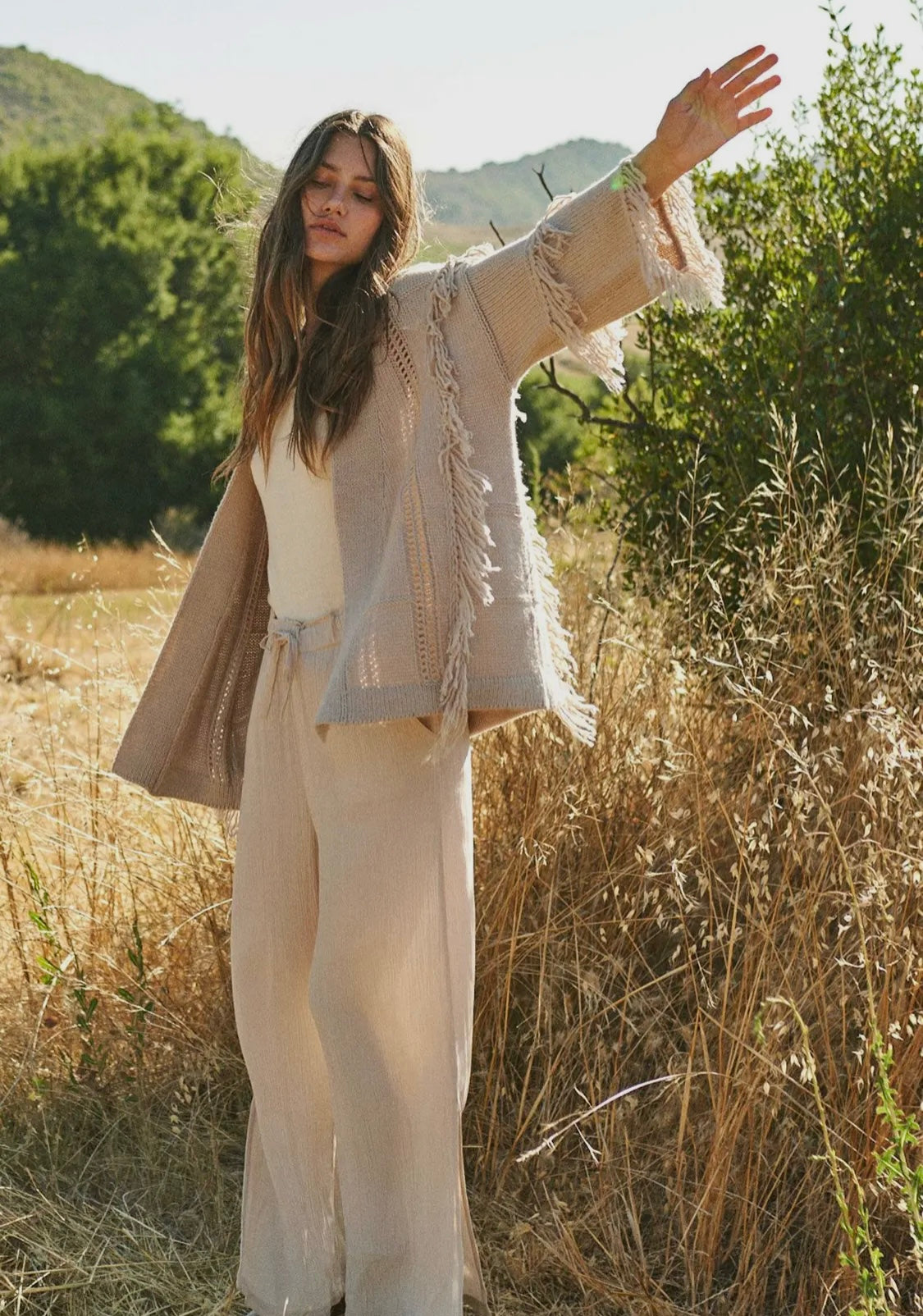 Everything Fringe Cardigan