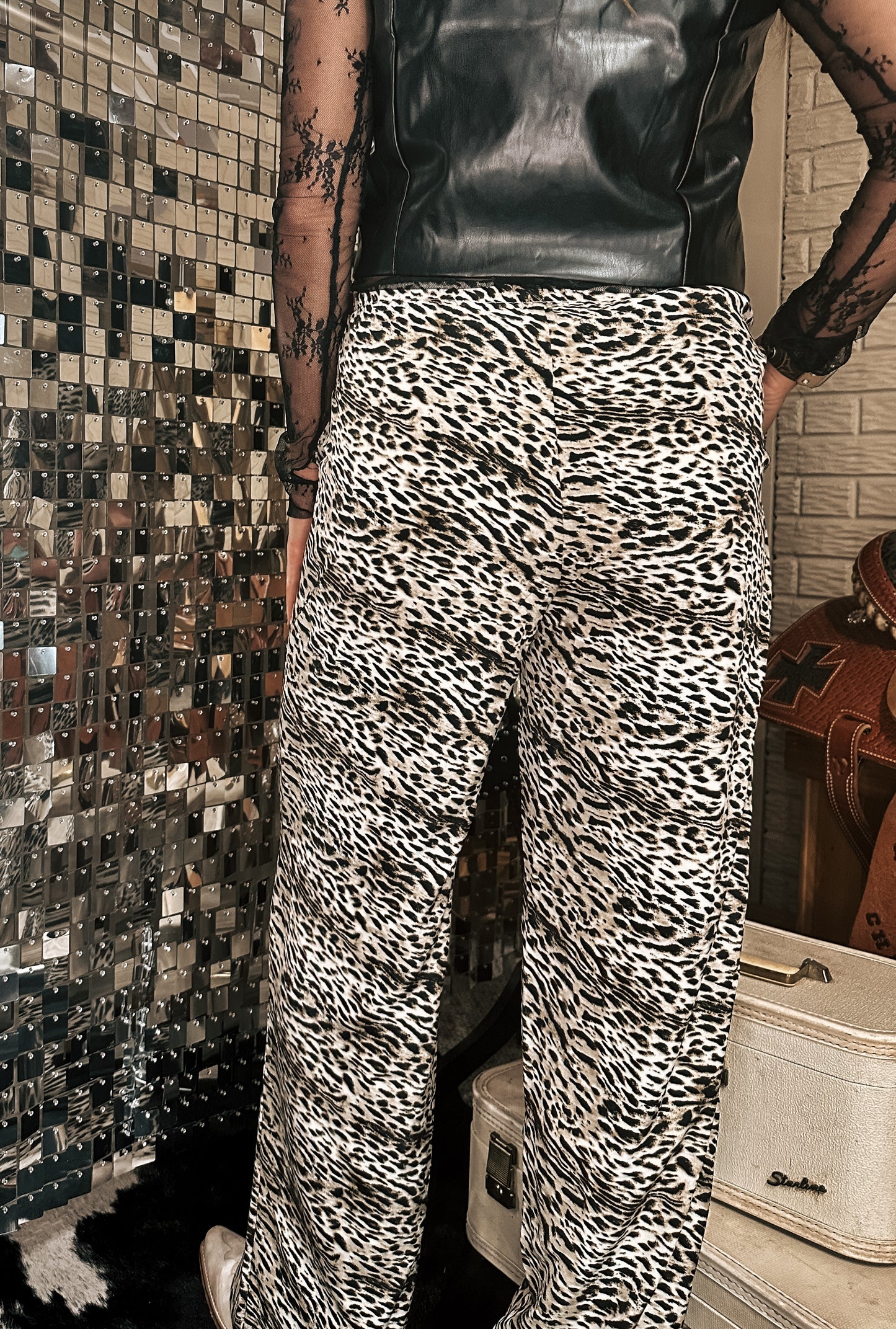 Lisa Leopard Pants