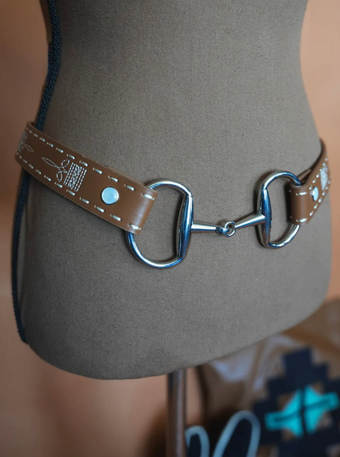 Boot Stitch Bit Belt