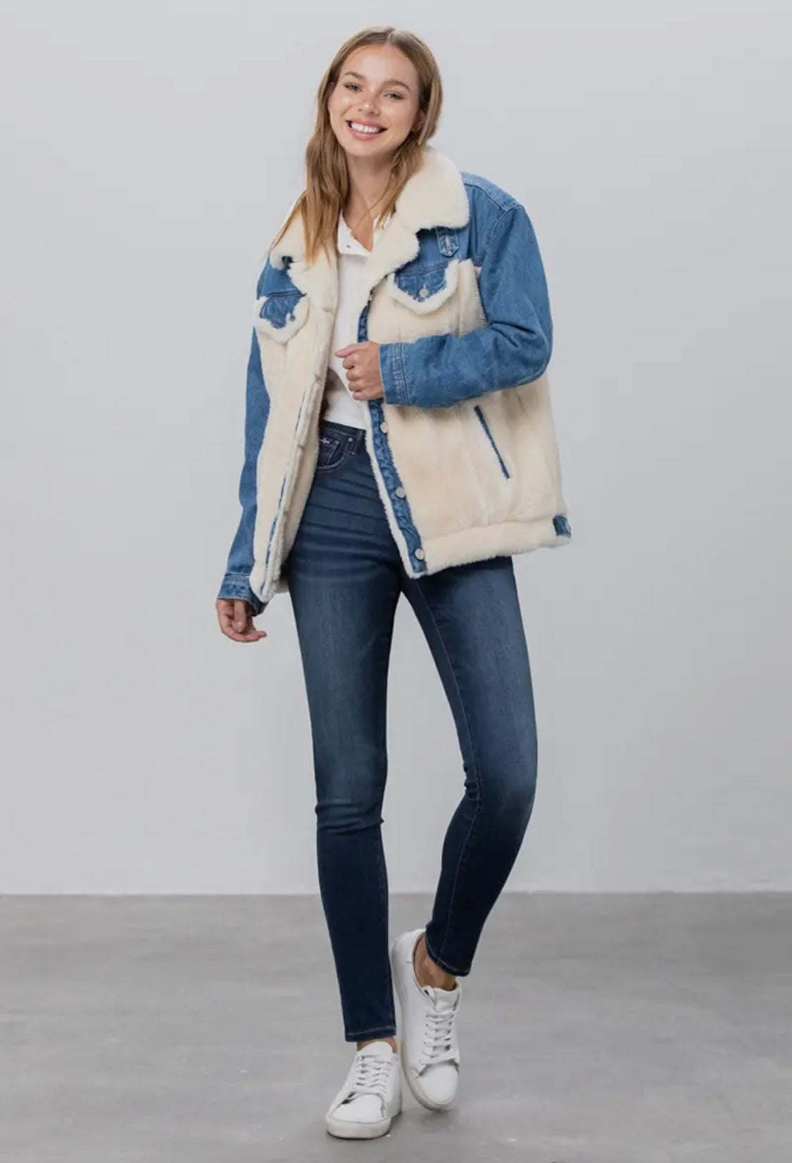 Sherpa Denim Jacket