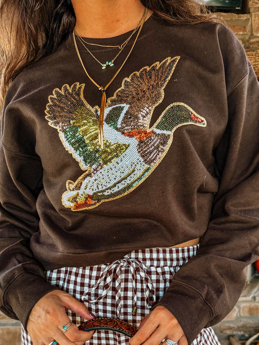 Mallard duck sequence sweatshirt 