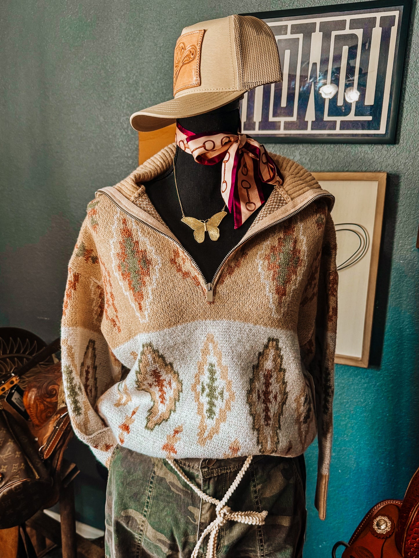 Breckenridge Aztec sweater