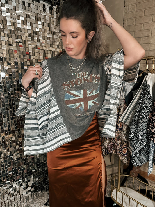 Stones Vintage Bell Sleeve Tee