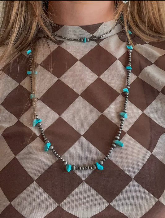 Turquoise Western Necklace