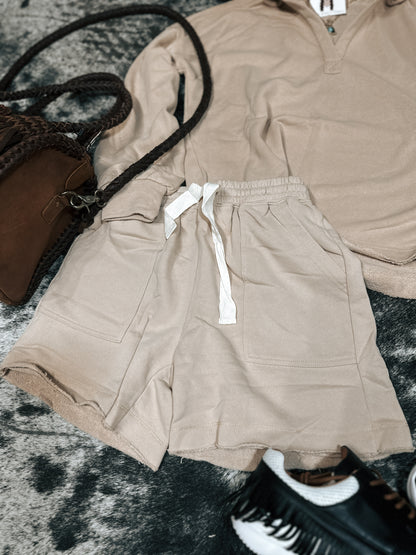 Cowgirl Fit Set (Cream)