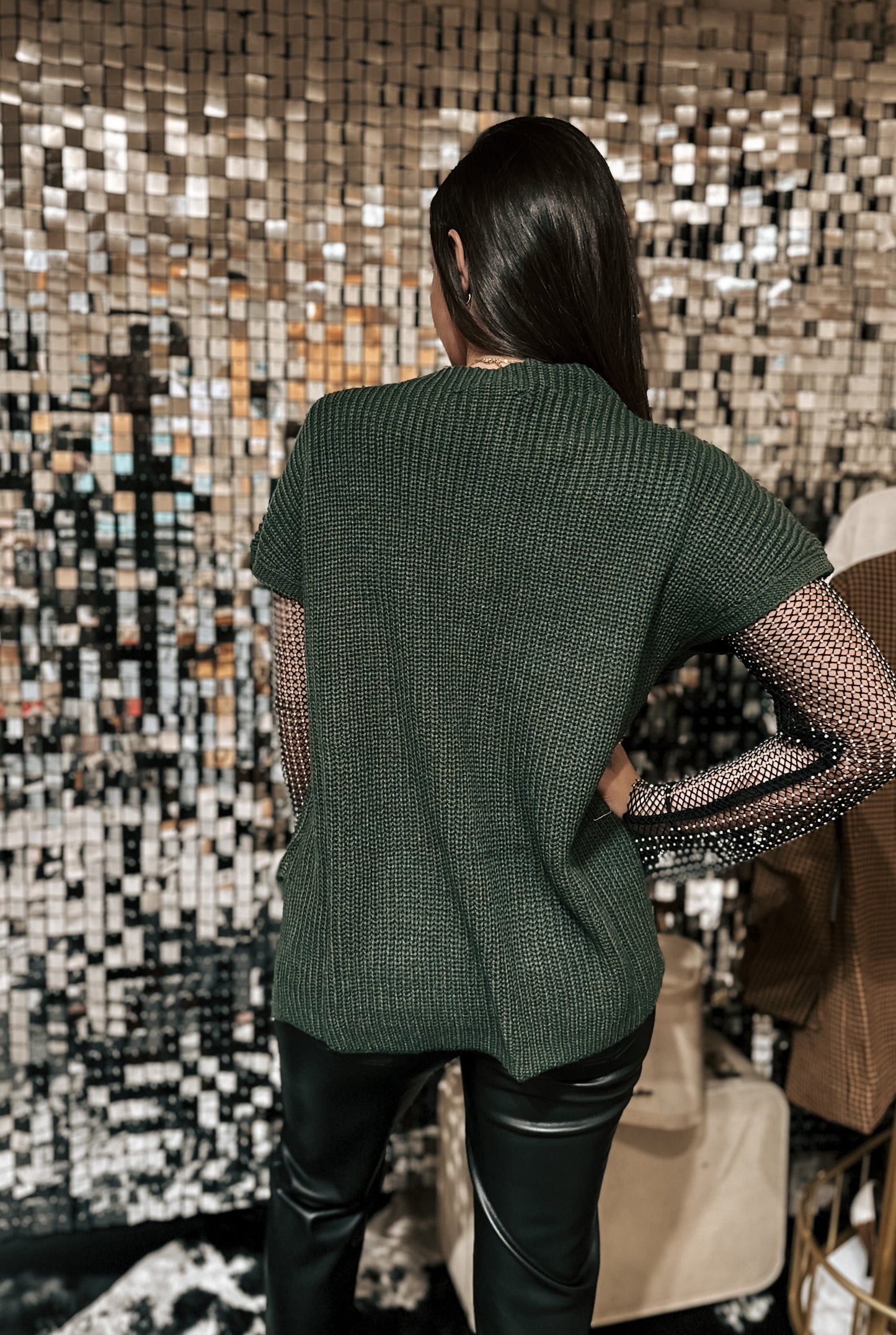Adaline Emerald Sweater