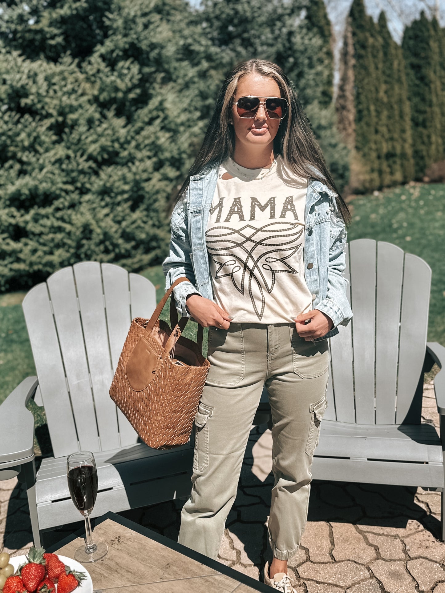 Mama Boot Stitch Tee