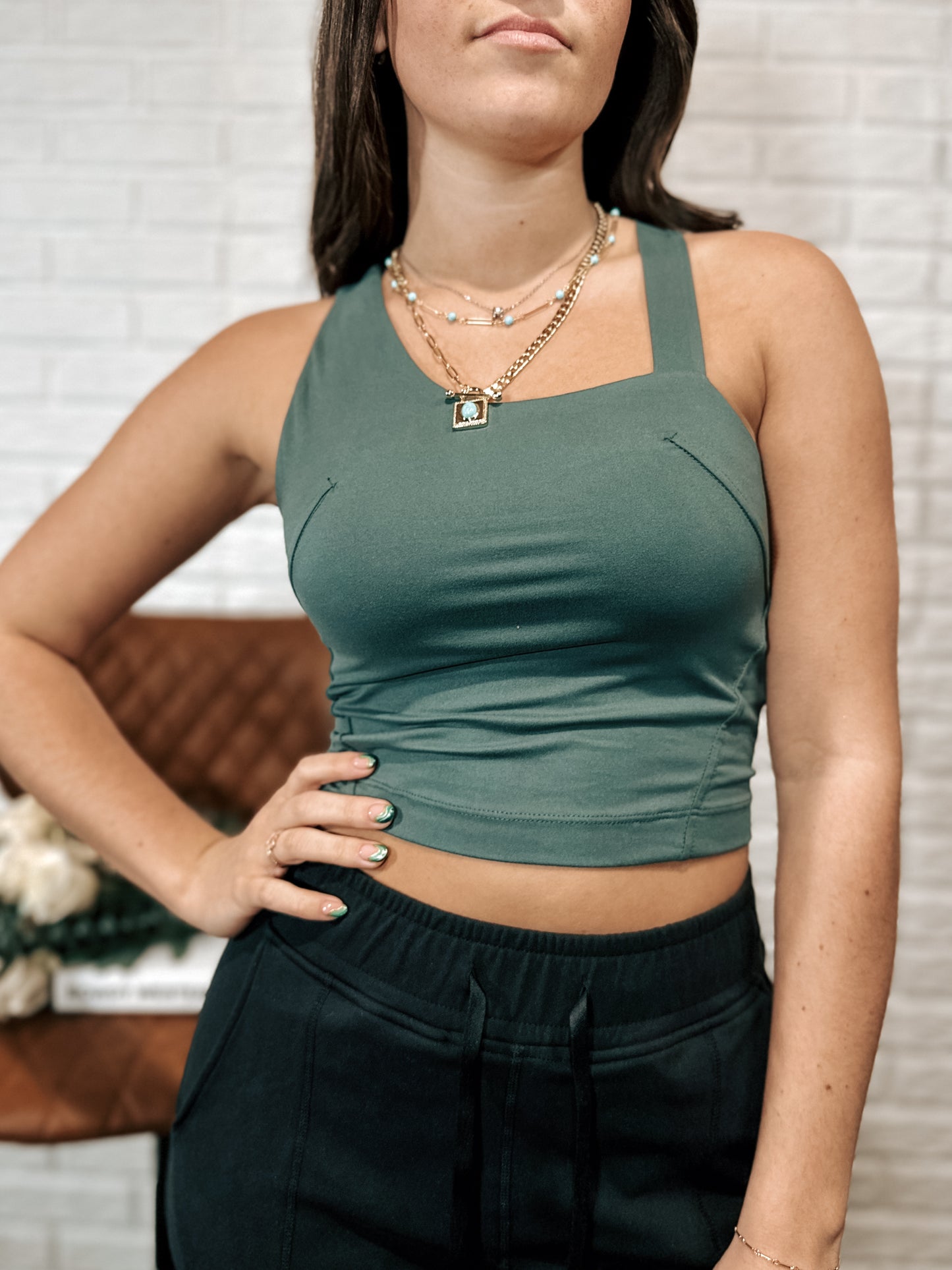 Emerald Buttery Tank