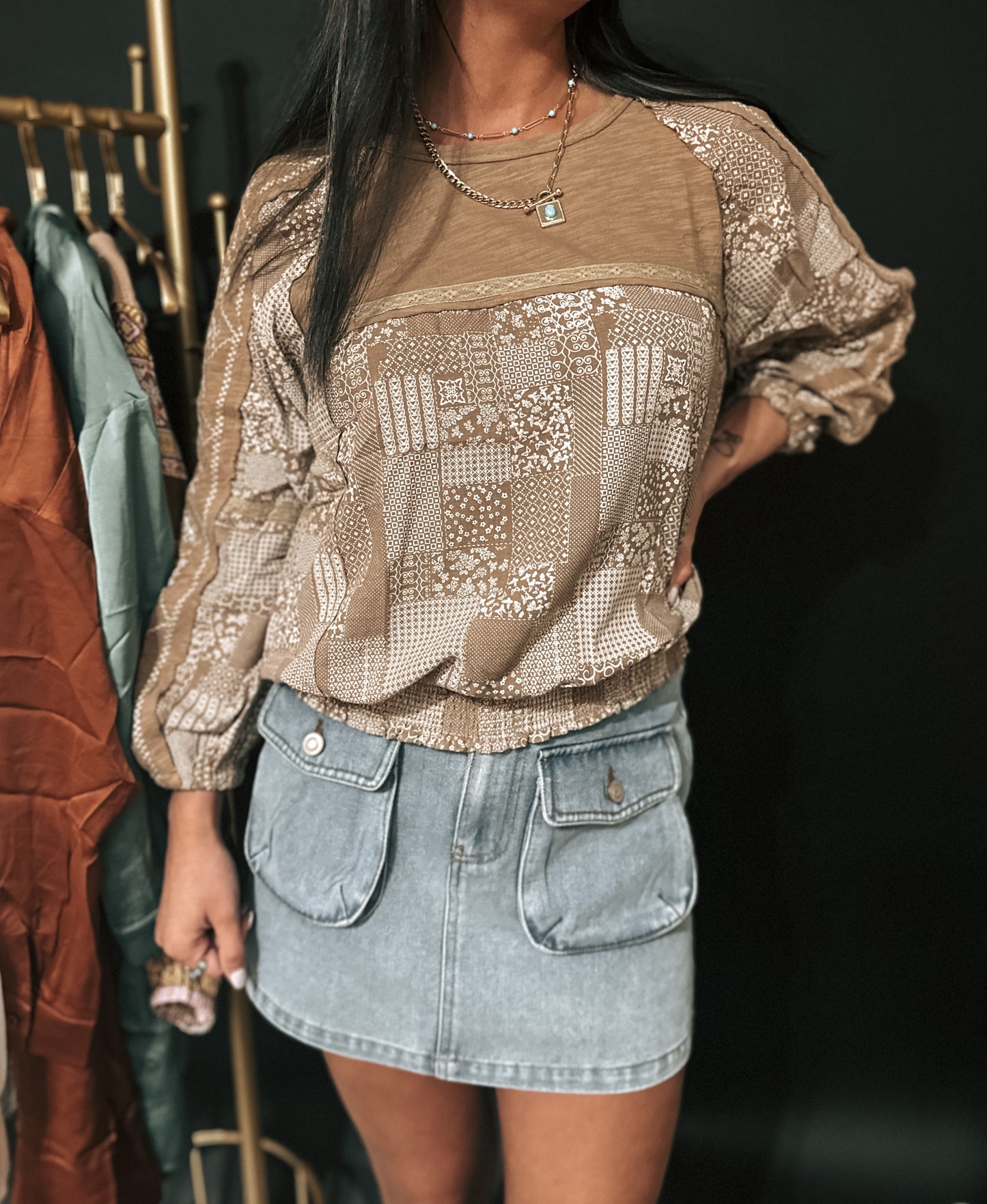 Patchwork Picnic Top