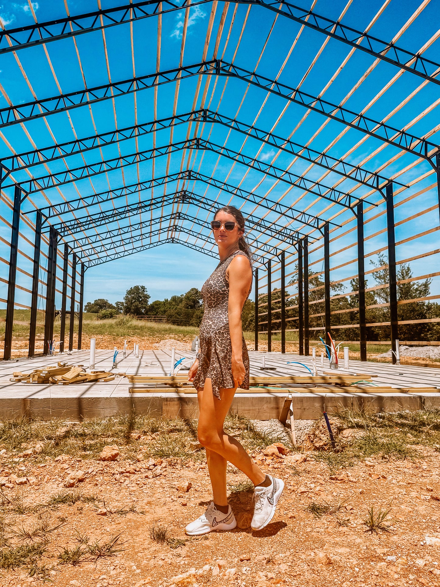 Leopard Tennis Dress