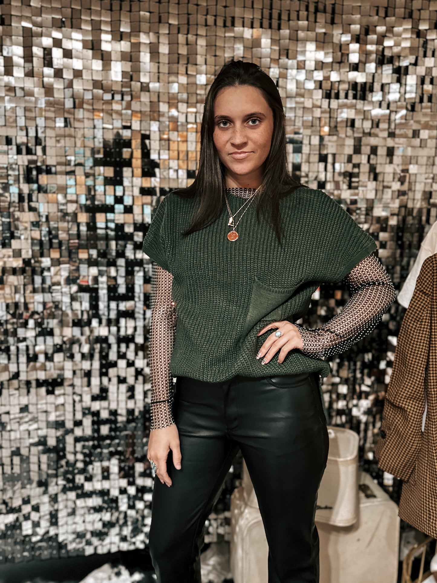 Adaline Emerald Sweater