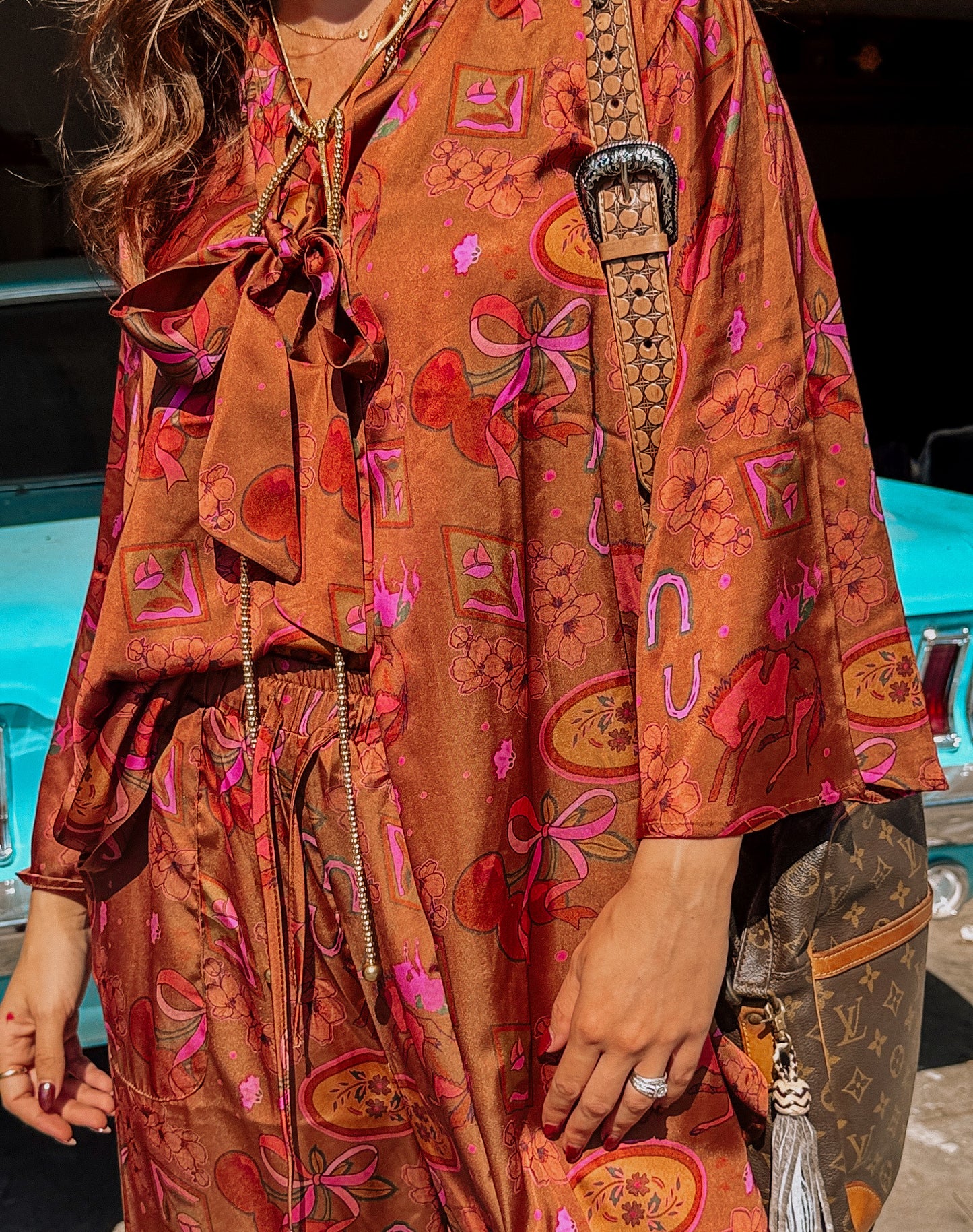 Lady The Brand- Cherrie Set Rust