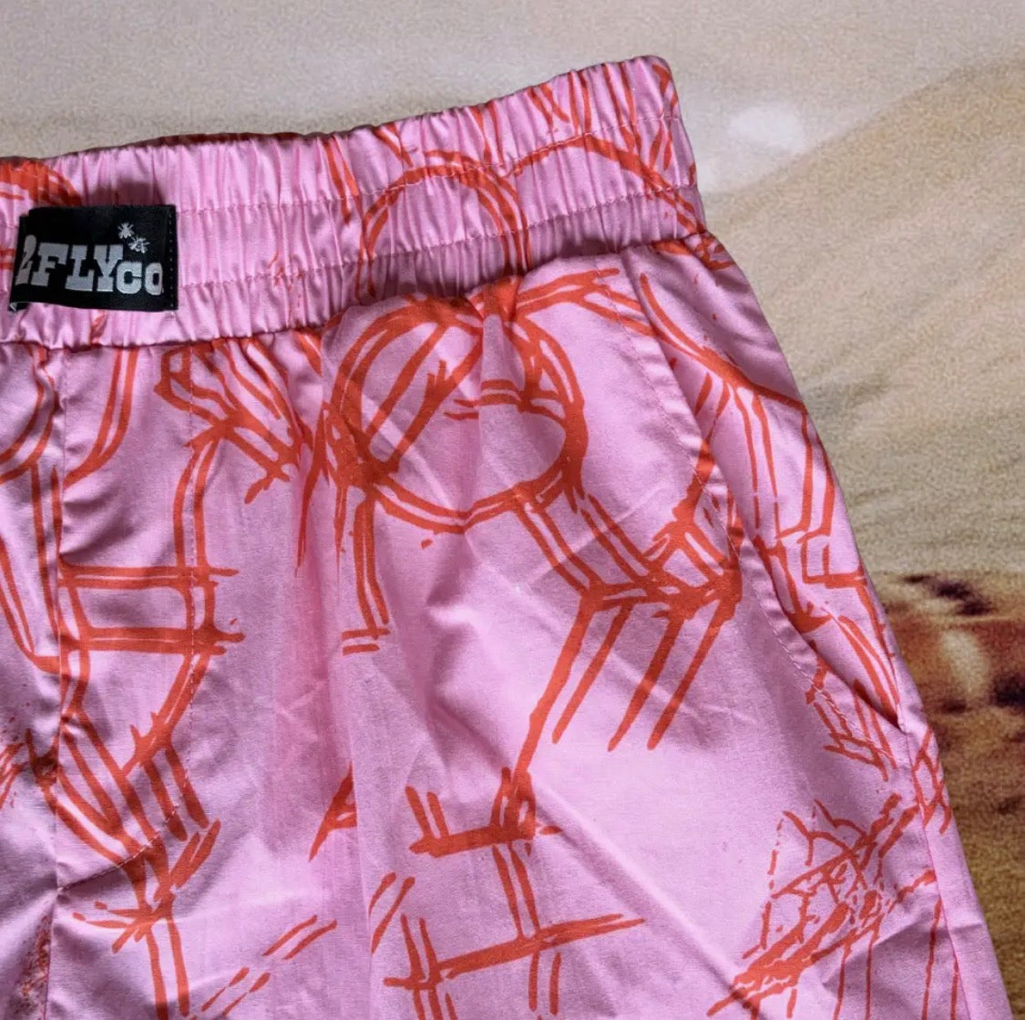 Horse Doddle Boxer Shorts Pink