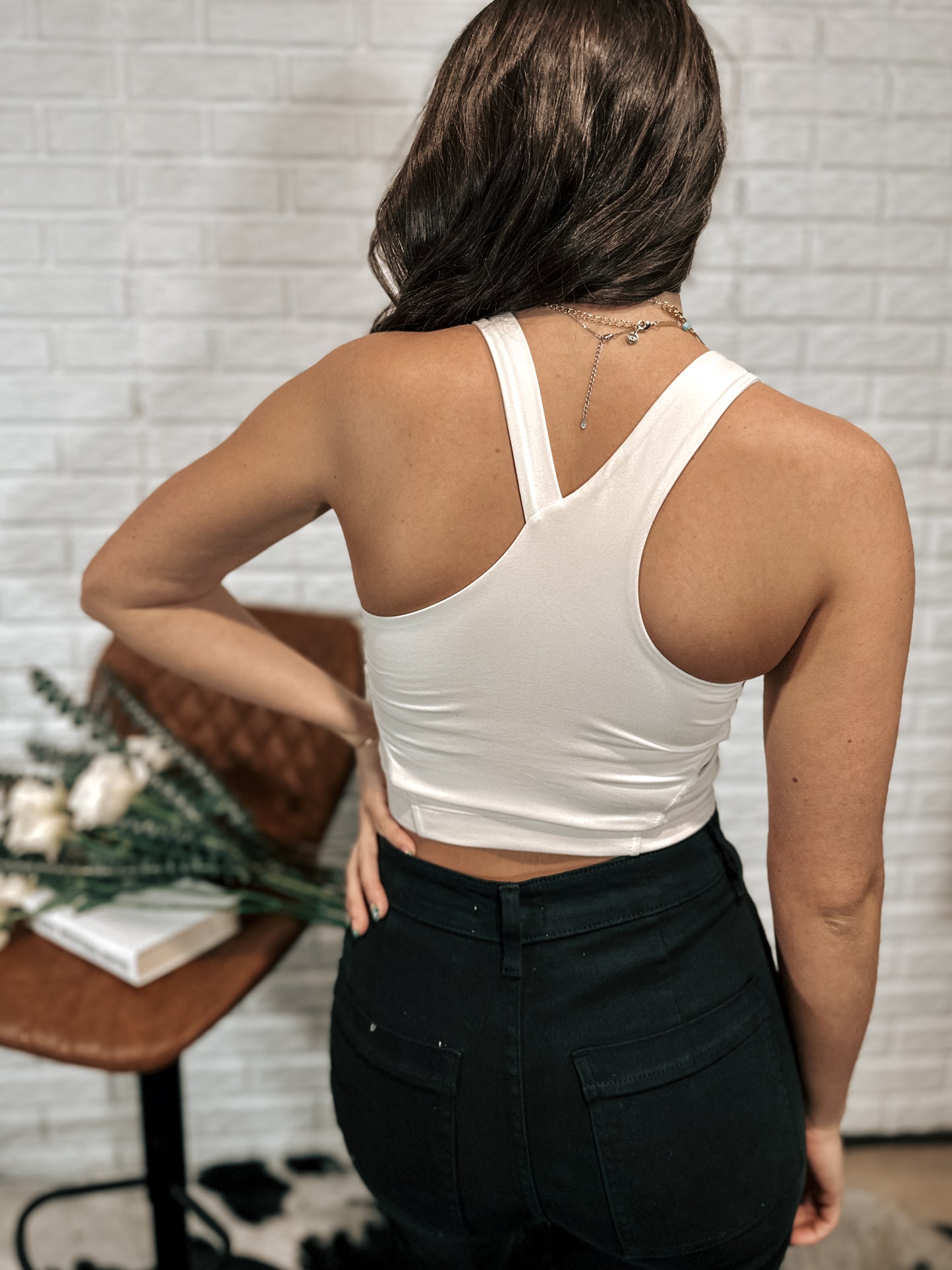 Black Buttery Tank