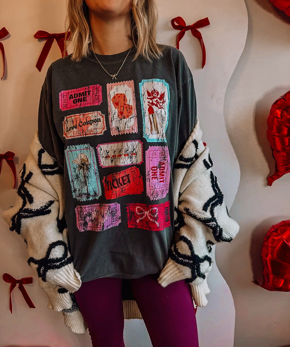 Valentines Ticket Tee