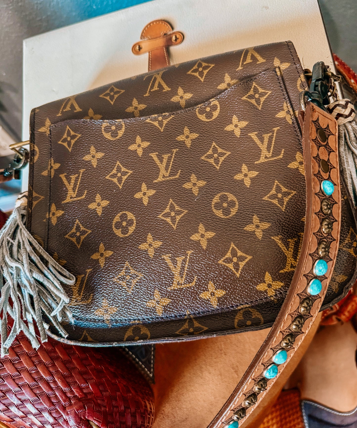 Boujee Louis Crossbody