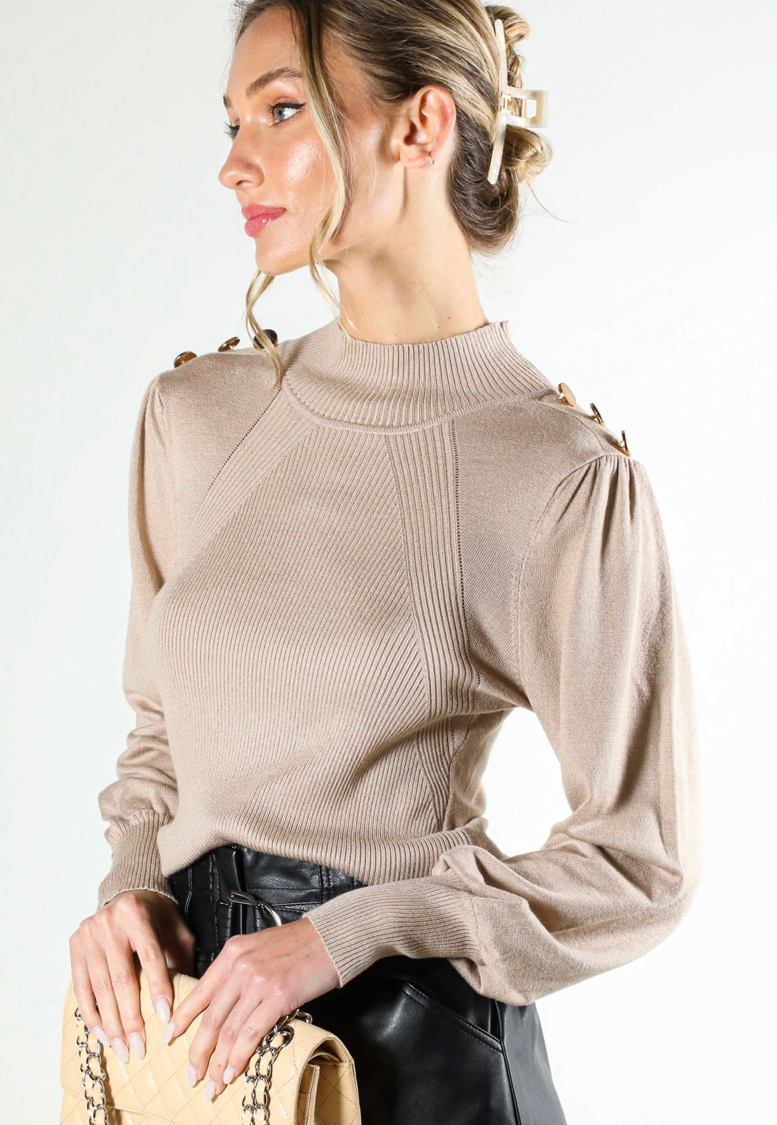 Classy Puff Sleeve Top