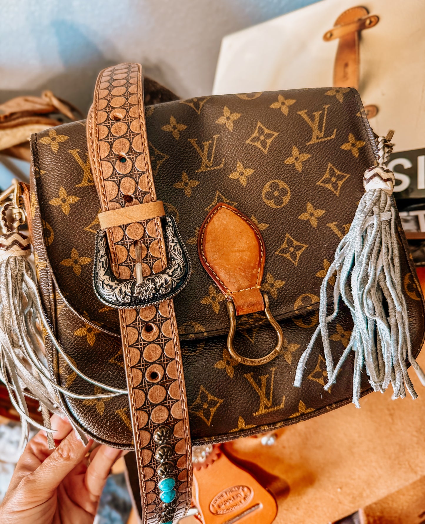 Boujee Louis Crossbody