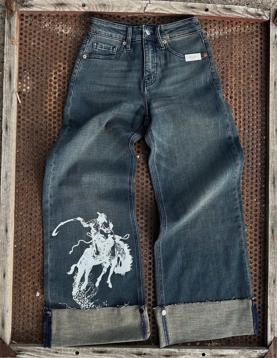 Bronc Cuffed Jeans