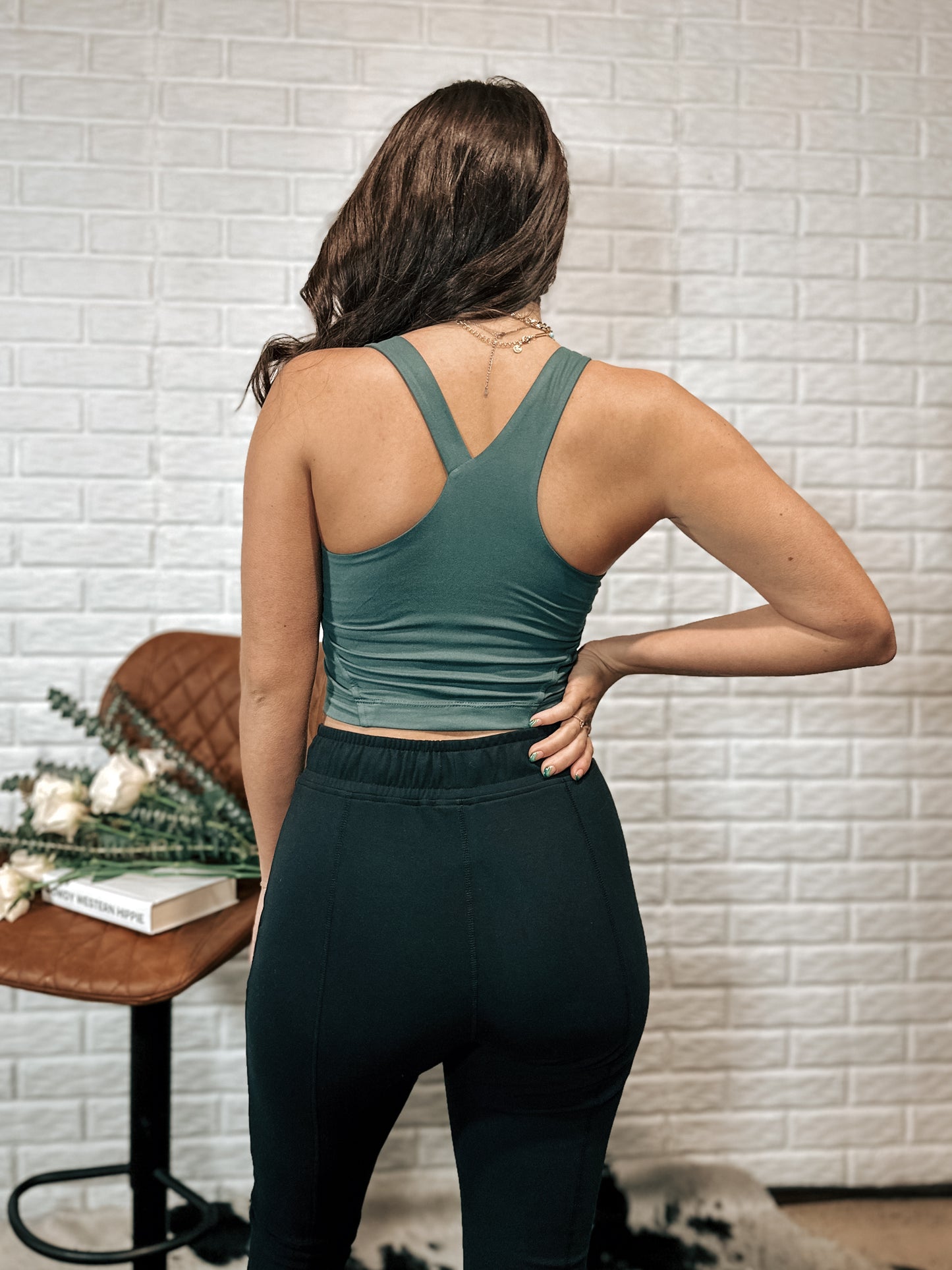 Emerald Buttery Tank