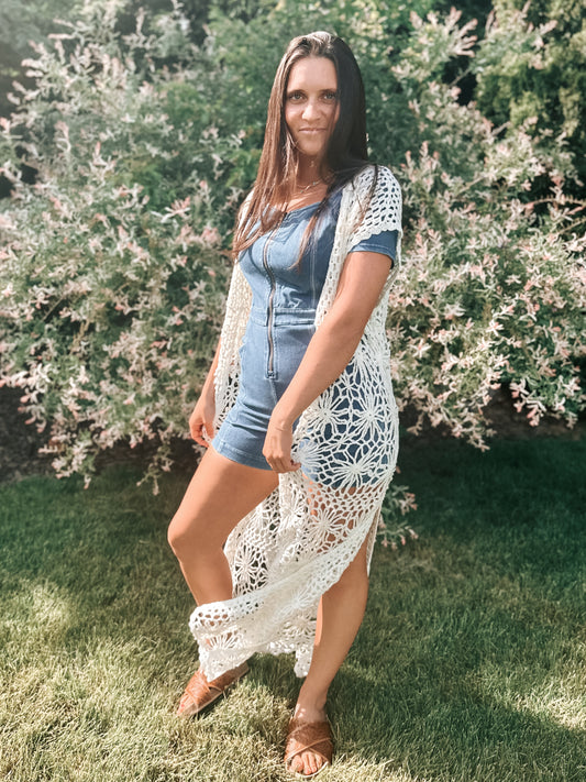 Handmade Crochet Duster