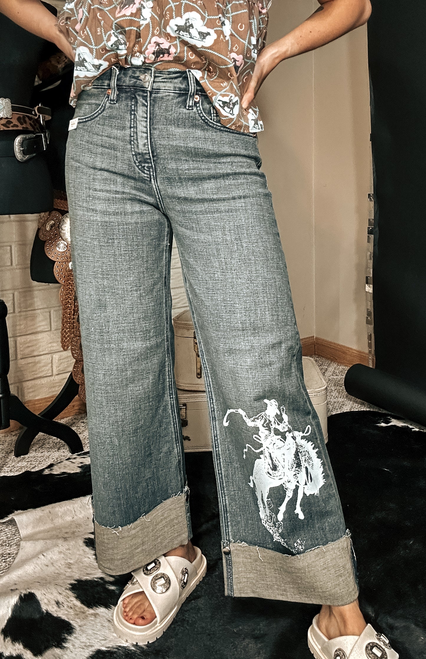 Bronc Cuffed Jeans