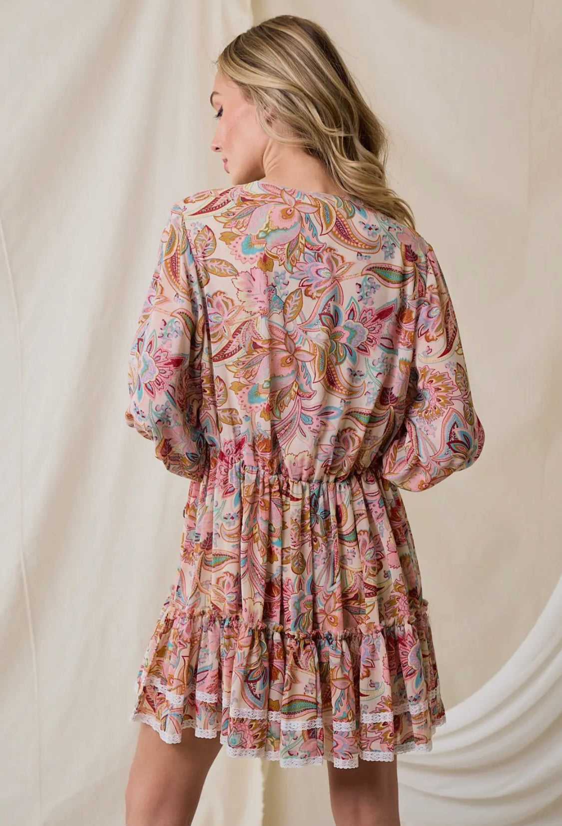 Antigua paisley dress