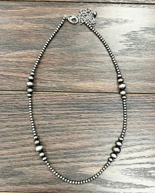 Clustered Navajo Pearl Necklace