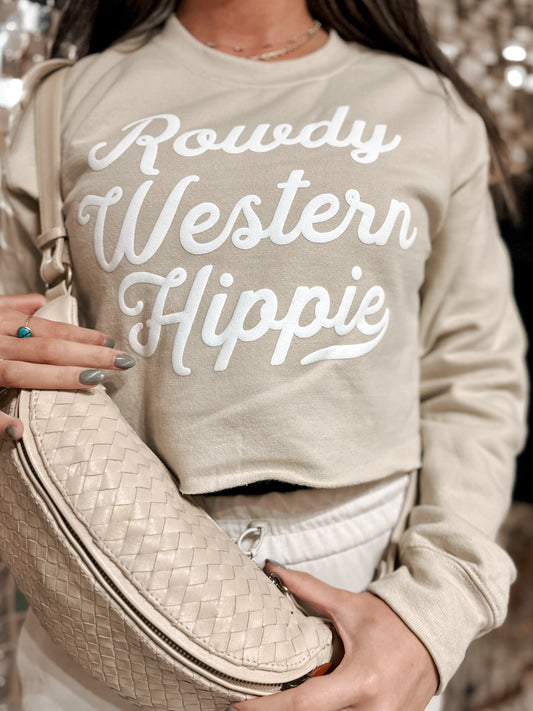 Rowdy Western Hippie Sweatshirt