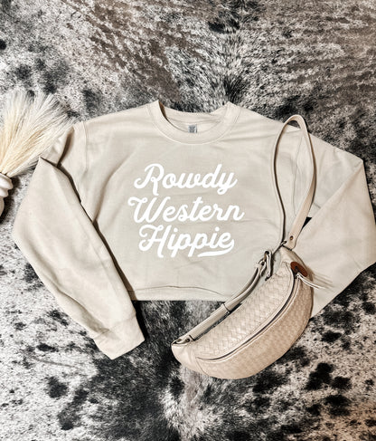 Rowdy Western Hippie Sweatshirt