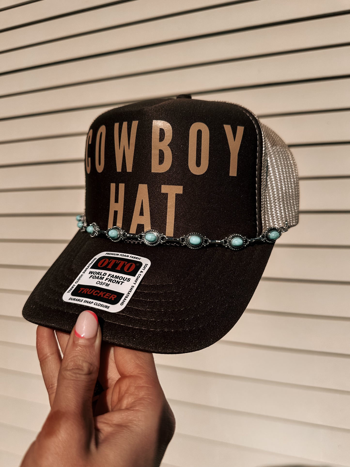Cowboy Hat Trucker Hat
