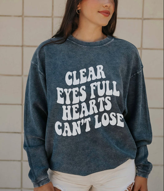 Clear Eyes Corded Sweatshirt