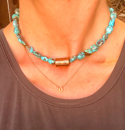 Turquoise Copper choker ￼