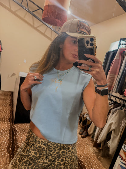 Baby Blues Saddle Tank