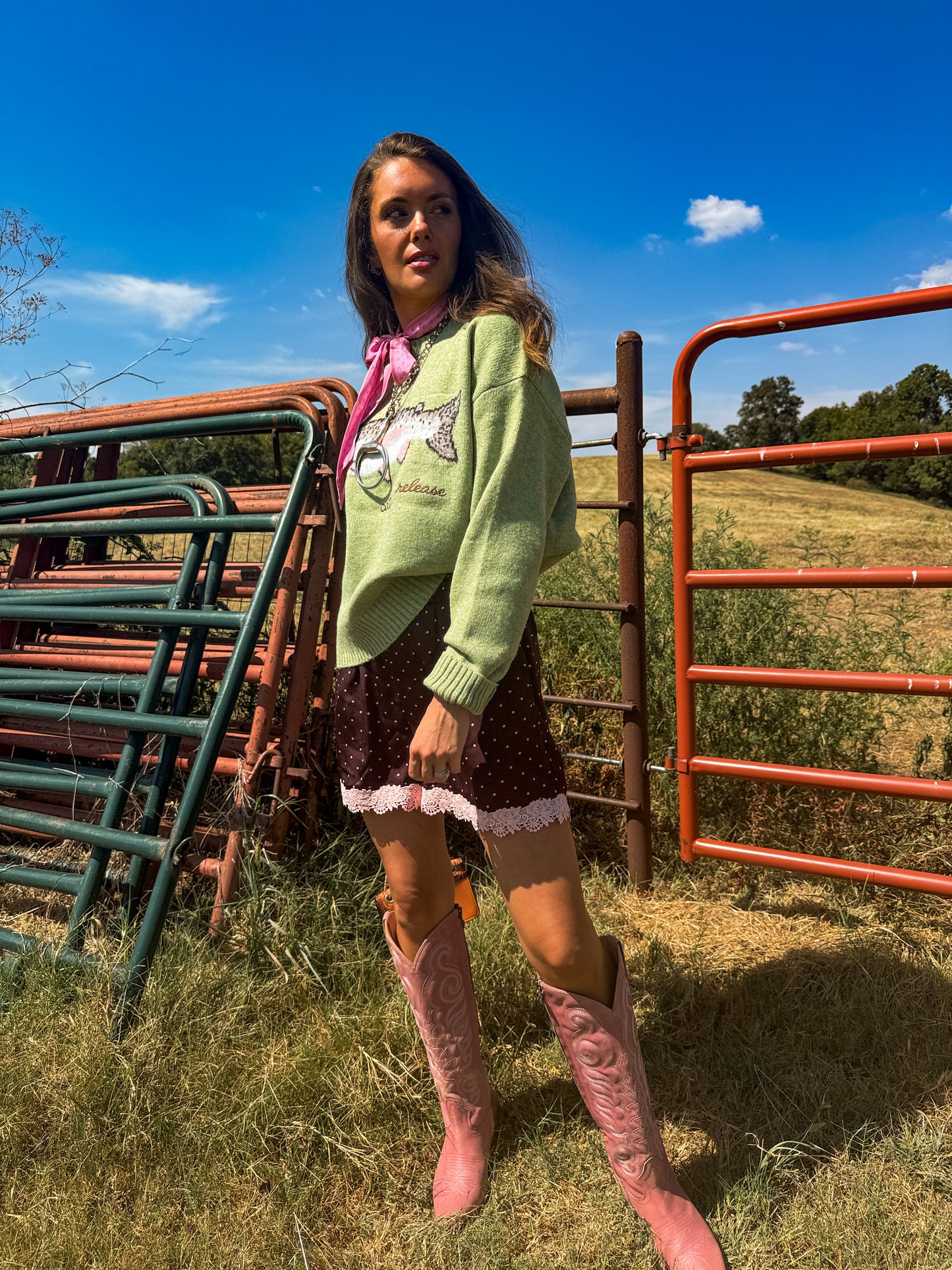 Catch & Release Fish Sweater