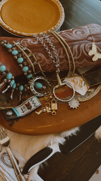 Real Horse Bit Necklace